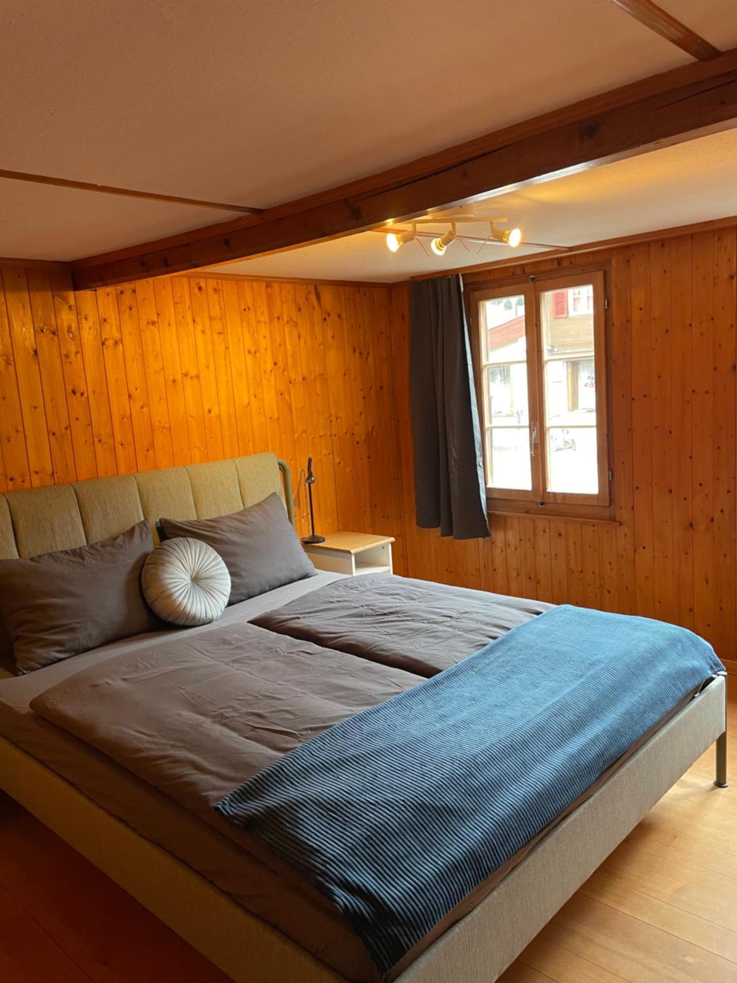 Lovely & Great Equipped Wooden Alp Chalet Flat كاندرستغ المظهر الخارجي الصورة